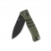 N� QSP Knives Ripley Green G10 Black Blade QS160-C2