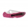 N� Spyderco Delica 4 Pink Heels C11FPPNS30V