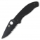N� Spyderco Tenacious Combination Egde Black Blade C122GBBKPS