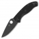 N� Spyderco Tenacious FRN Black Blade C122PBBK