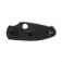 N� Spyderco Persistence Lightweight Black Blade C136PBBK
