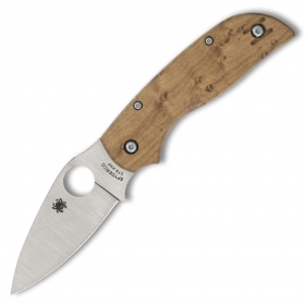 N� Spyderco Chaparral Birdseye Maple Slip Joint C152NLWDP