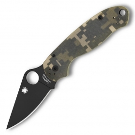 N� Spyderco Para 3 Camo Black Blade C223GPCMOBK