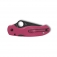 N� Spyderco Para 3 FRN Pink Black Blade C223PPNBK