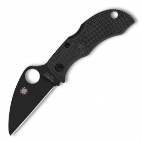 N� Spyderco Manbug Wharncliffe Black Blade MBKWPBK