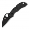 N� Spyderco Manbug Wharncliffe Black Blade MBKWPBK