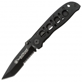 N� Smith & Wesson Extreme Ops Tanto Black Combo CK5TBS